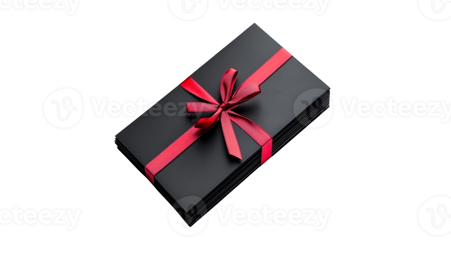 Red ribbon gift box for special occasions png