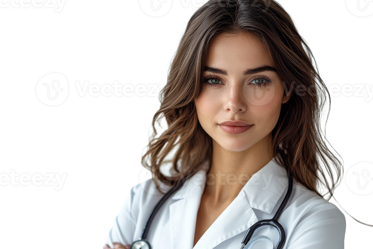 Young healthcare professional smiling confidently png
