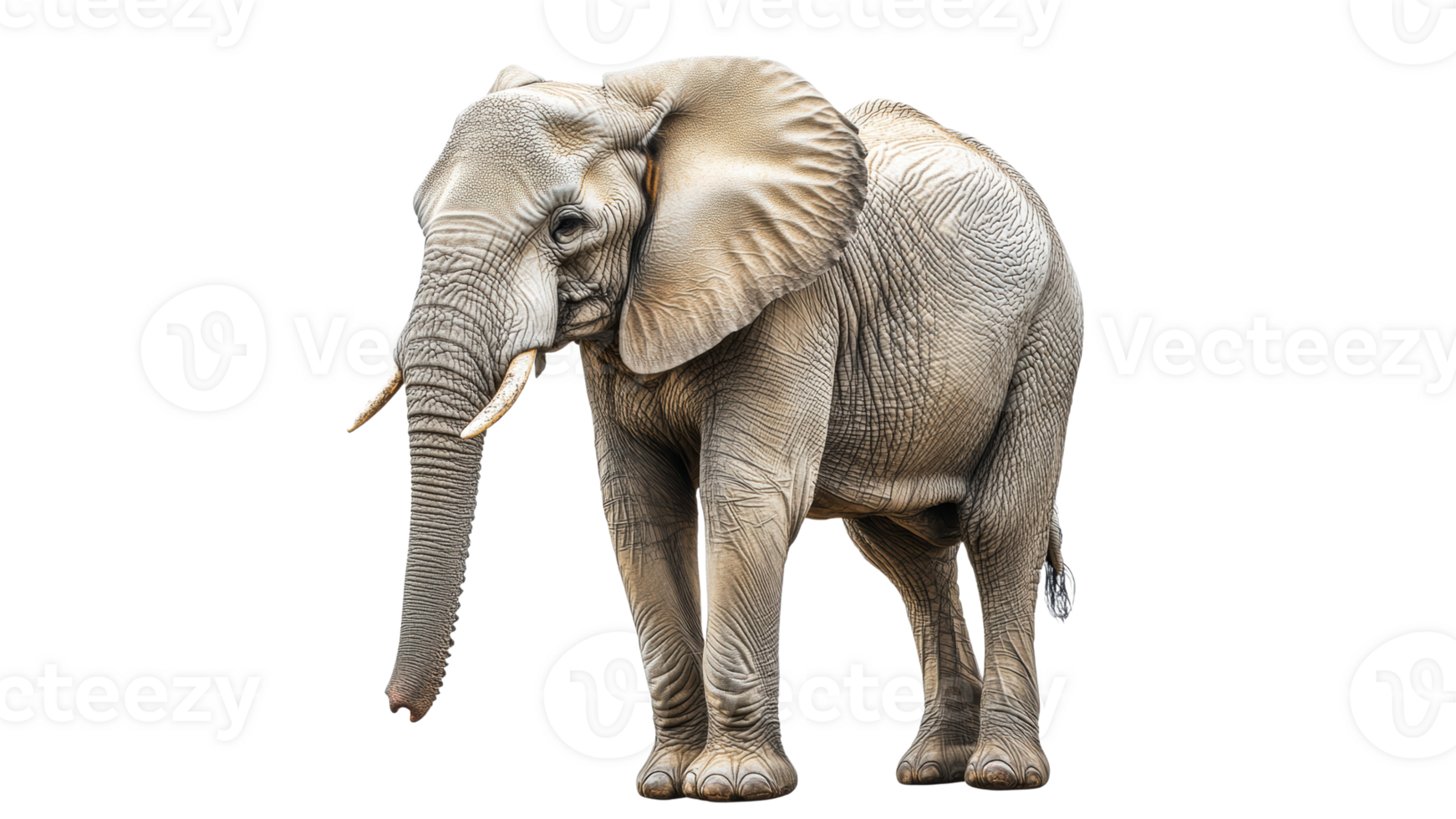 Elephant majestically in its habitat png