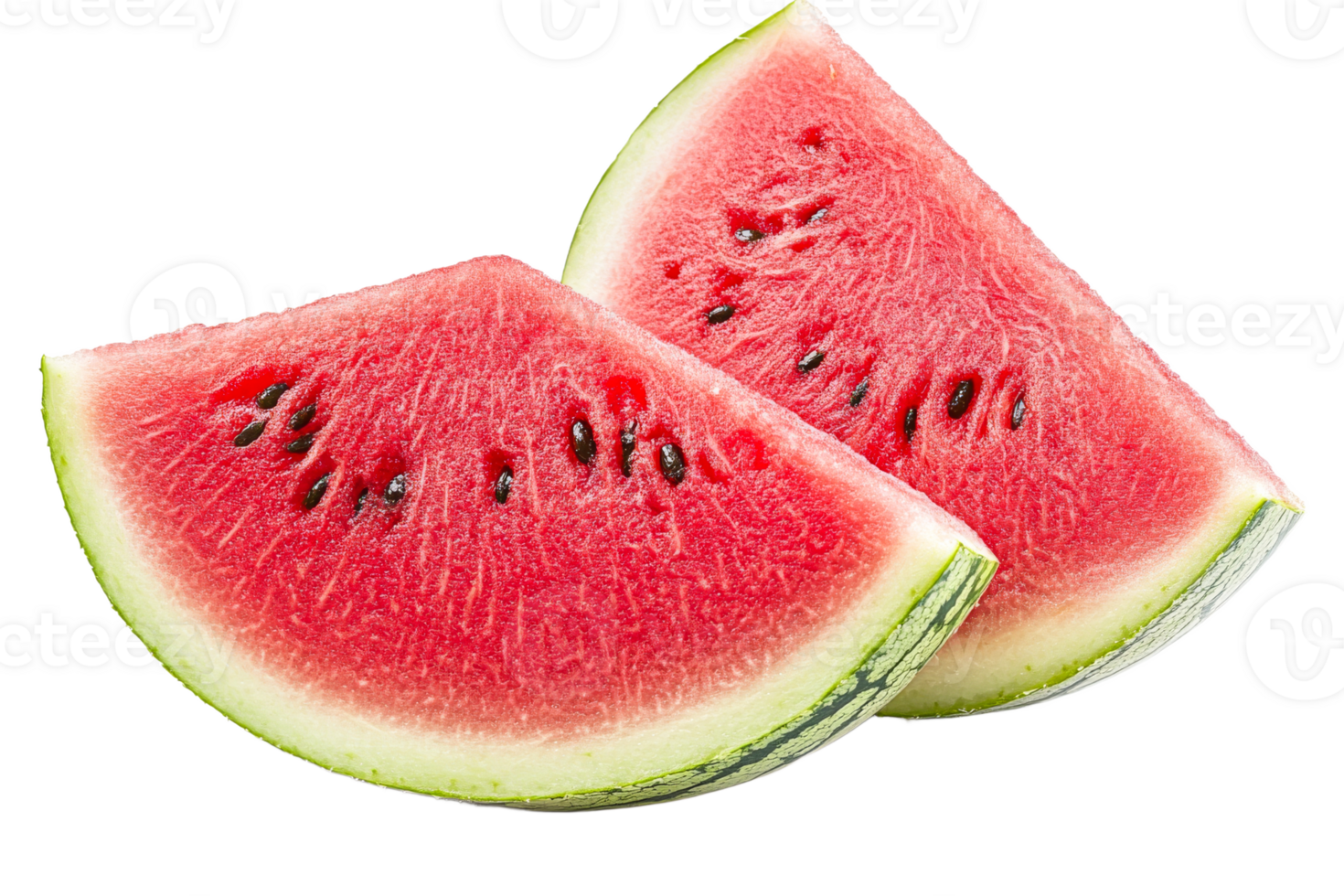 Refreshing watermelon slices perfect for summer png