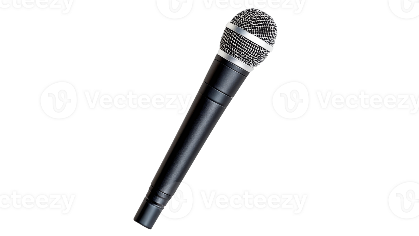 Studio microphone ready for use png