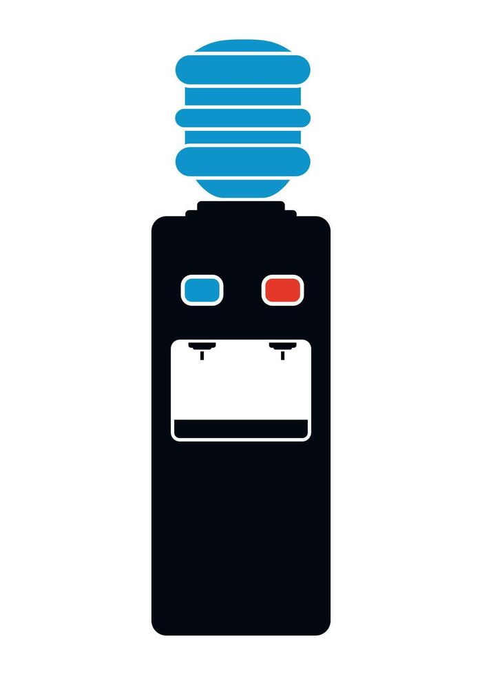 water cooler icon on white background vector