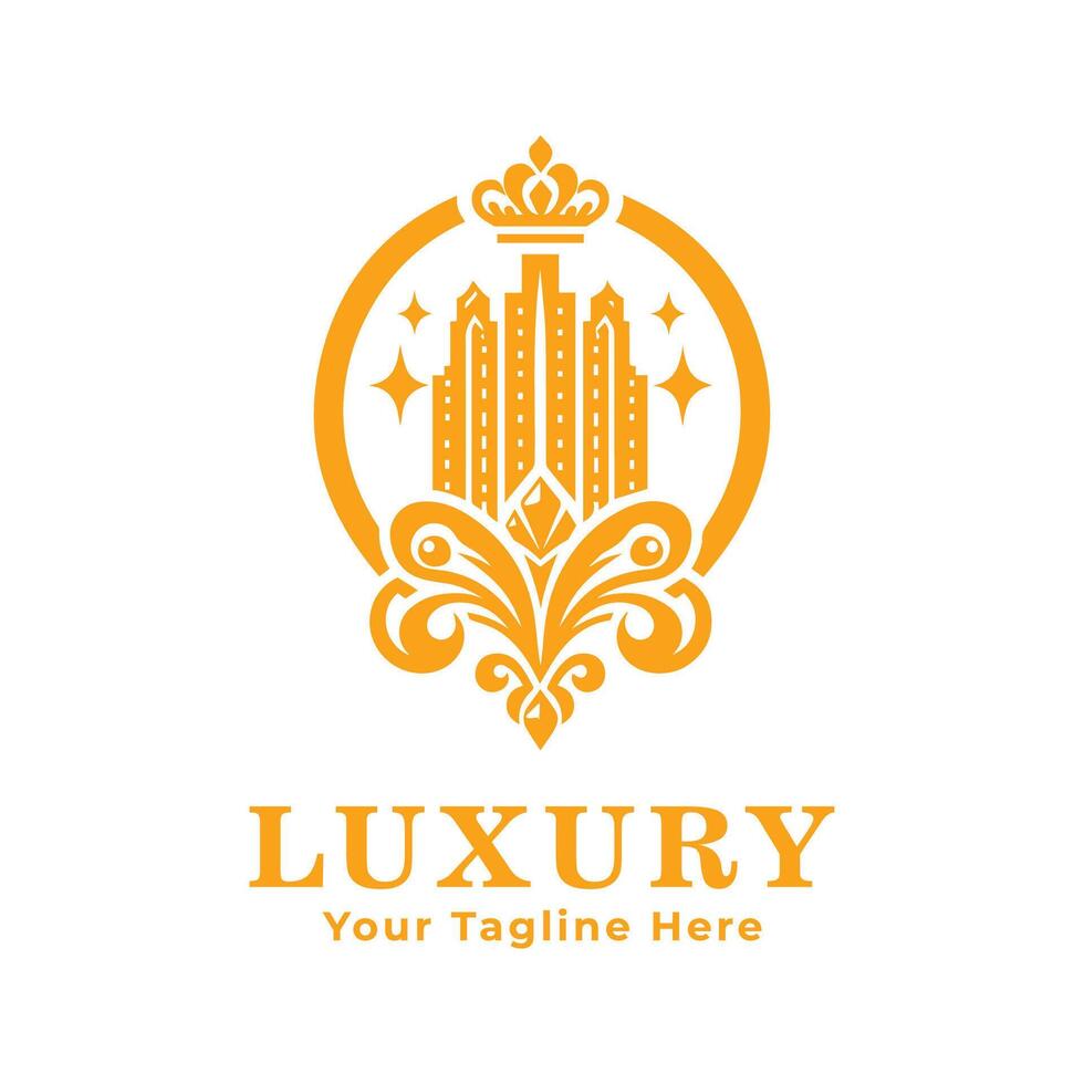 Luxury Simple Logo Design vector
