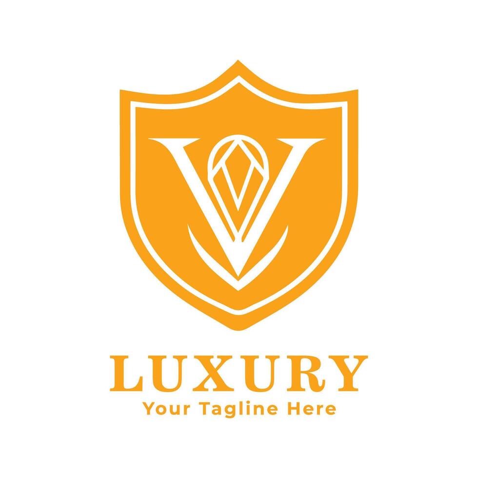 Simple Luxury Logo Illustration vector