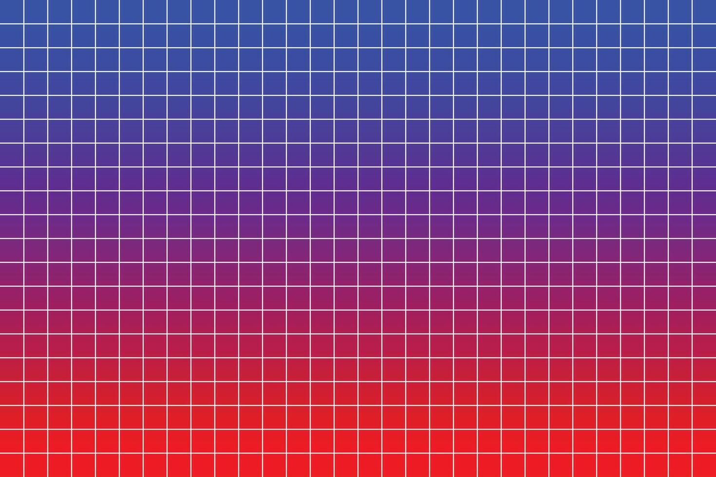 Red and Royal Blue Gradient Grid Pattern Asthetic Minimal Background vector