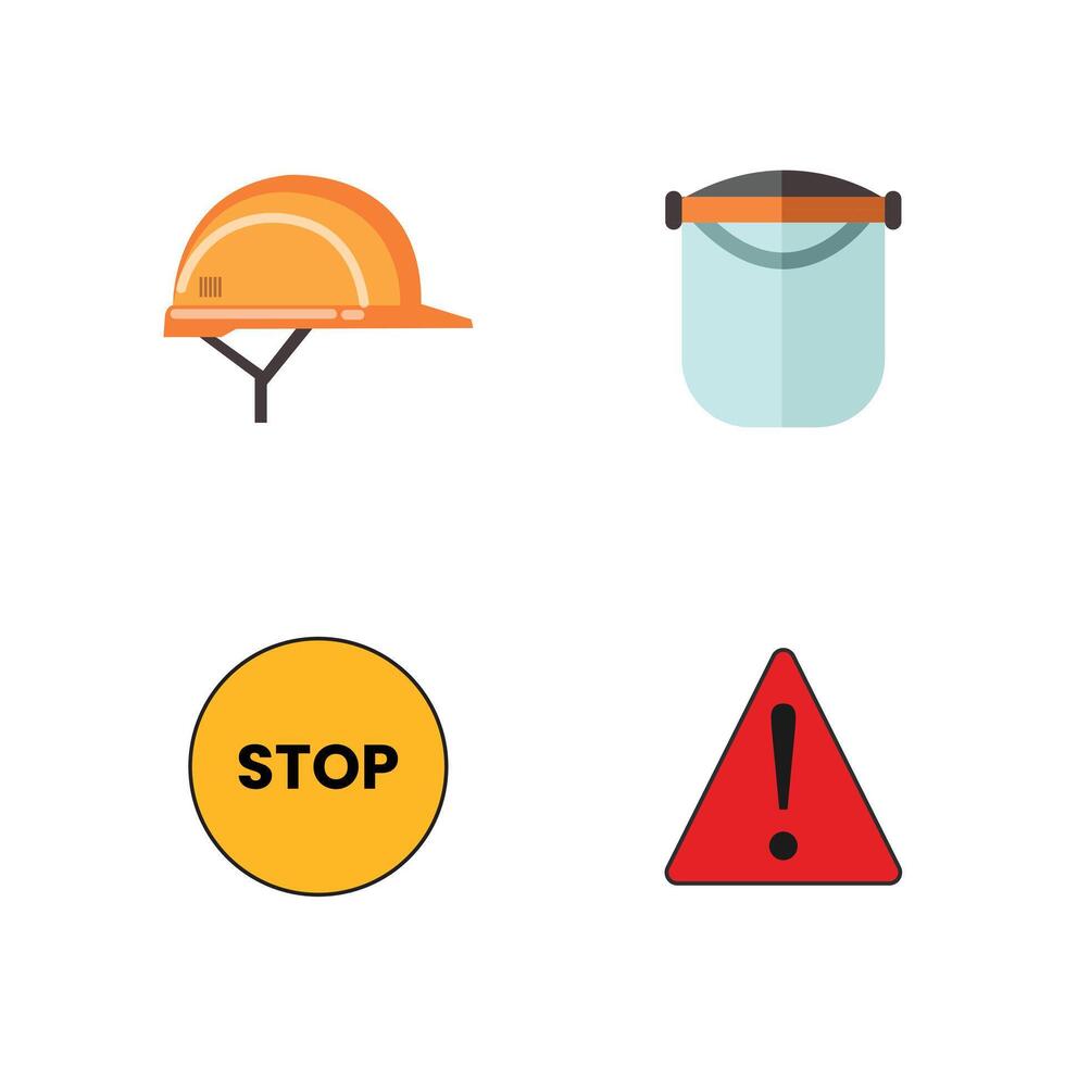 safety element design illustration vector