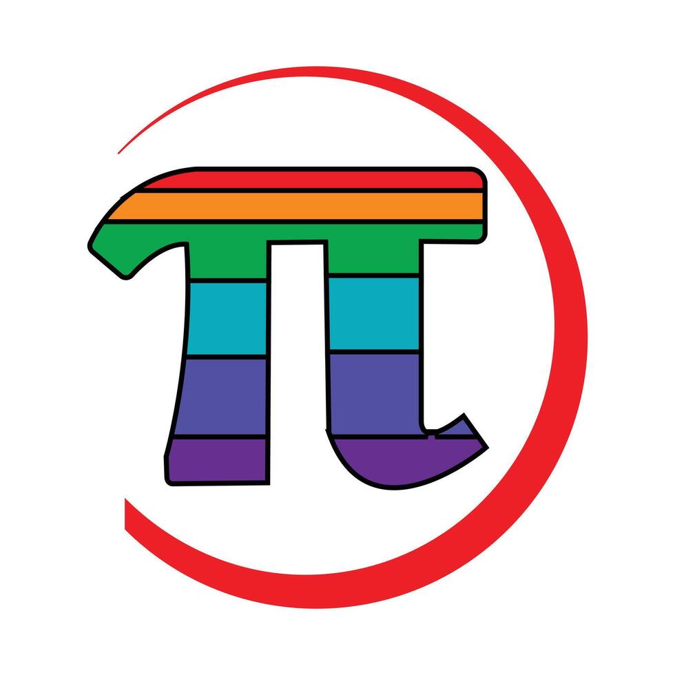 pi element illustration vector