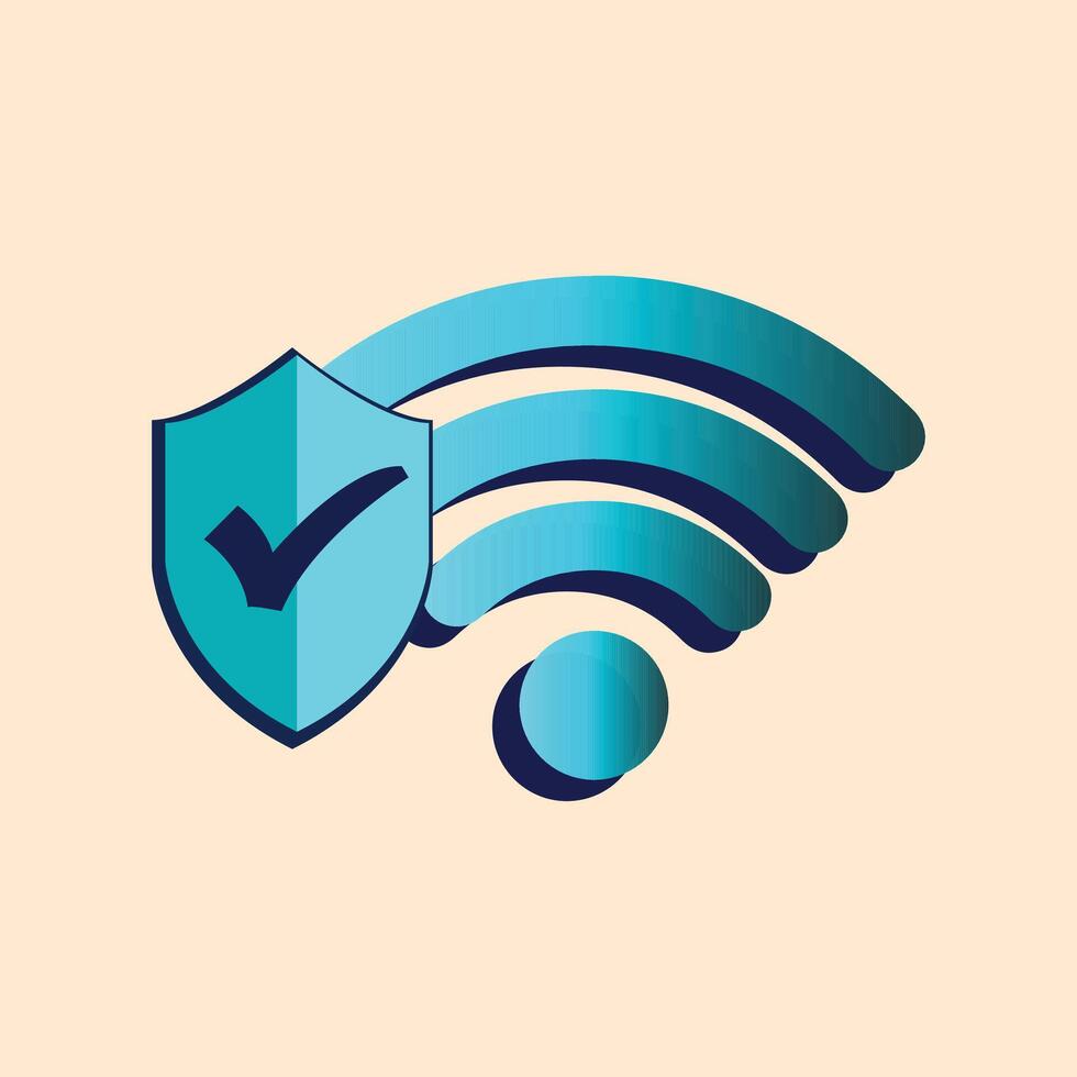 internet safety element illustration vector