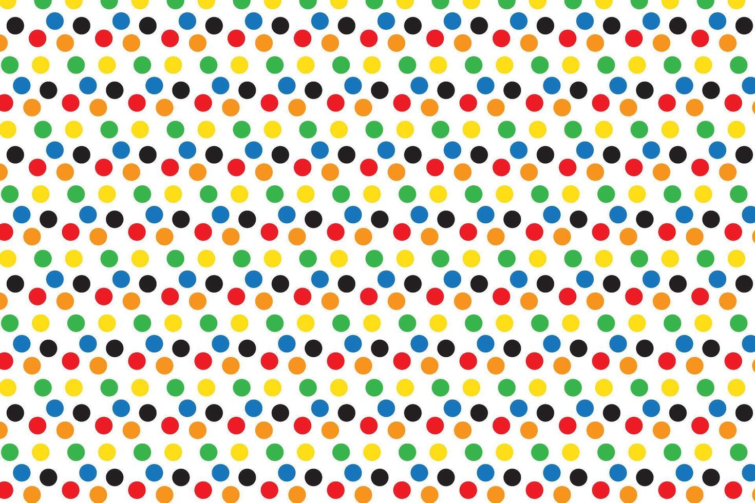 simple abstract different color small polka dot pattern a white background with a lot of dots on it with a pattern of dots that can be used as a background or texture vector