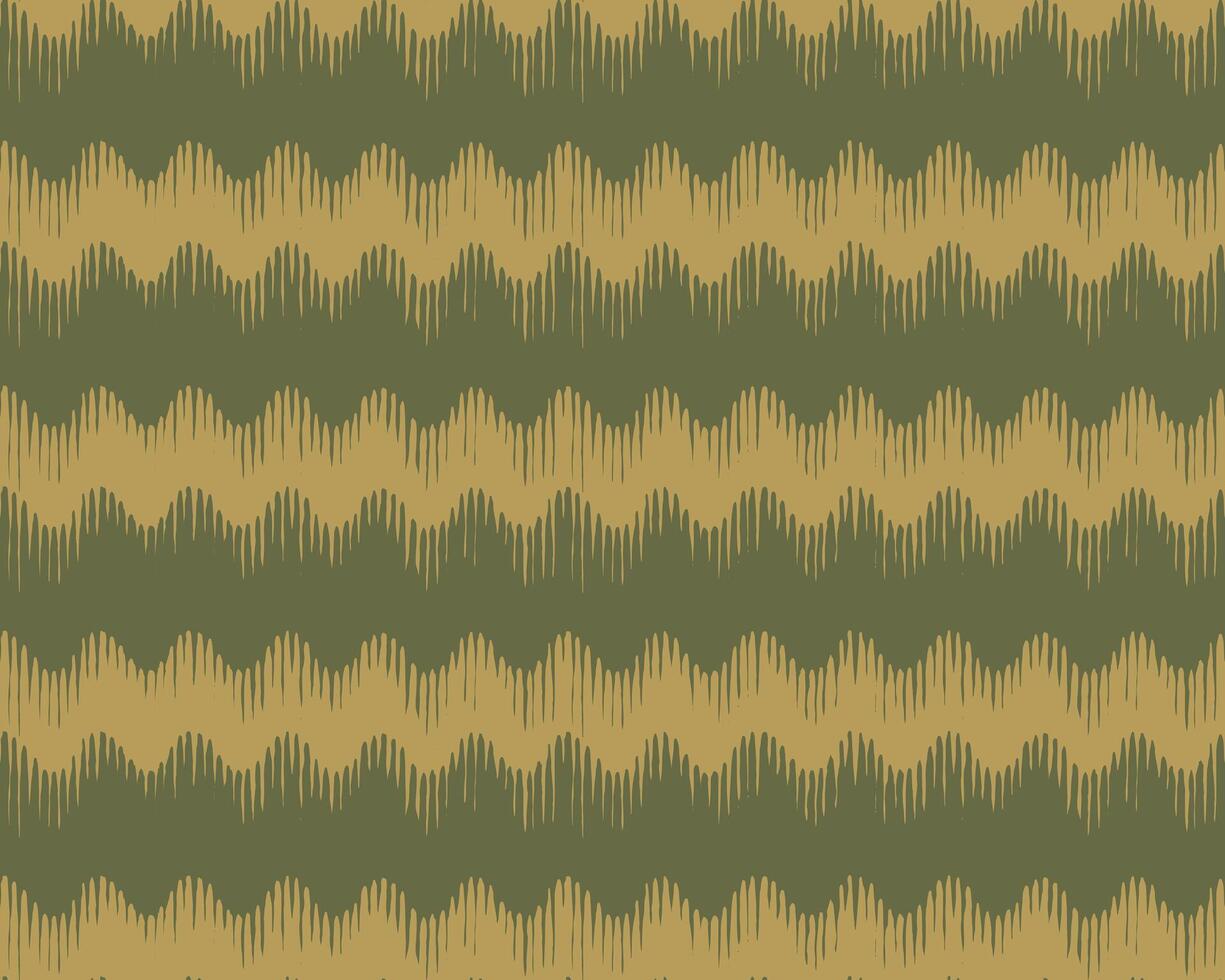 Seamless hand drawn brush line abstract wave pattern, Japanese and ethnic folk wood carving, engraving, weaving, block print, textured surface background, simple graphic for textile, stationary vector