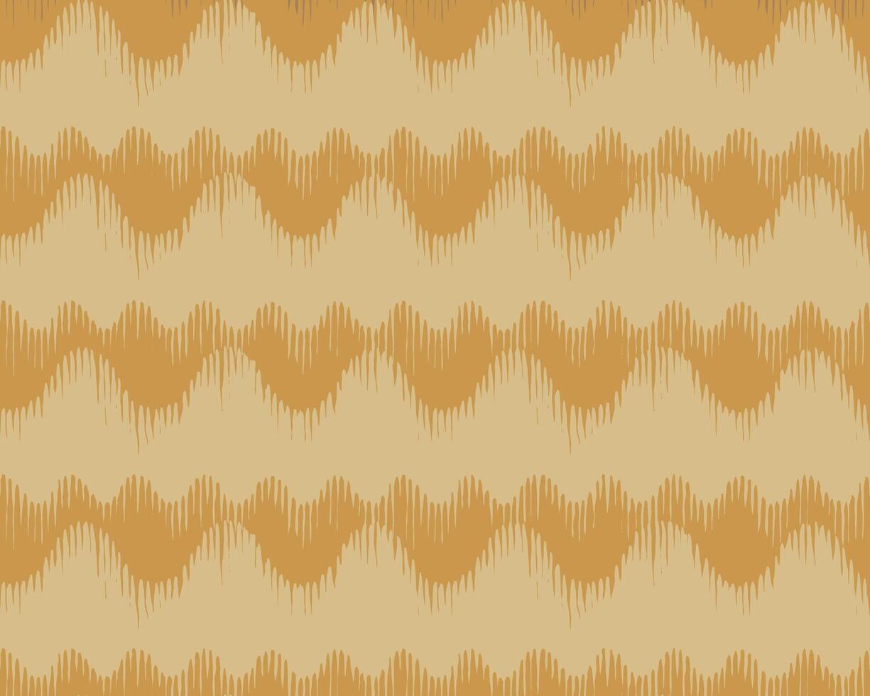 Seamless hand drawn wood carving abstract wave pattern, Japanese and ethnic folk brush line, engraving, weaving, block print textured surface background, simple graphic for textile, fabric, stationary vector