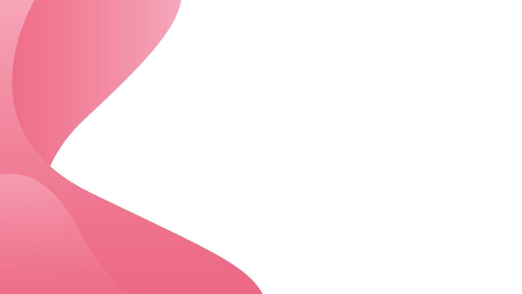 Simple pink and white background vector