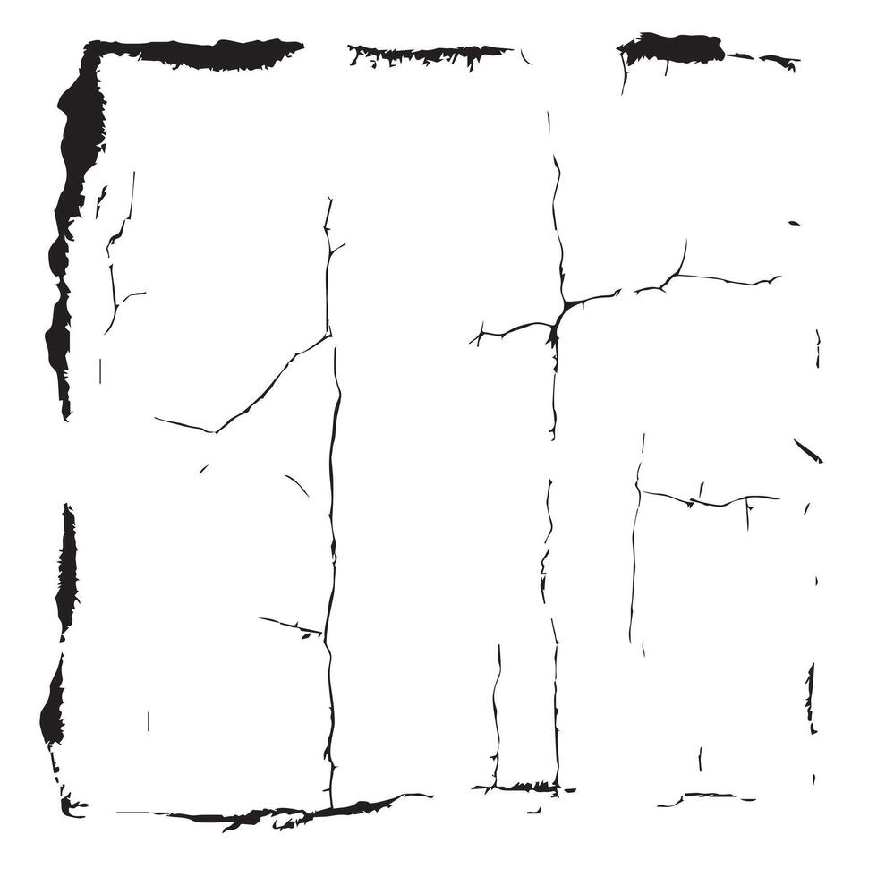 Bold black and white spray paint grunge texture for urban branding vector
