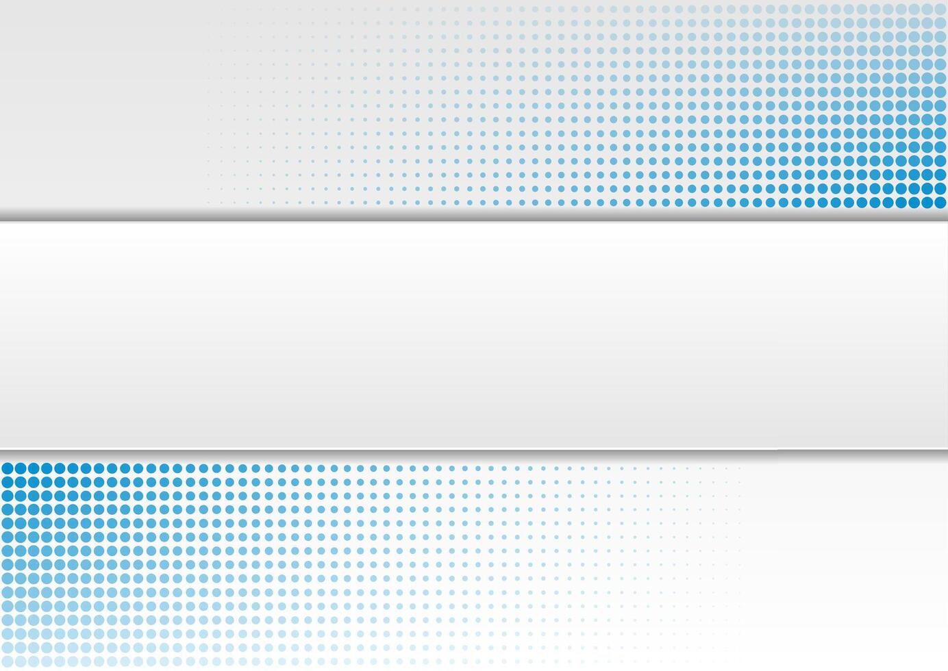 Bright blue minimal dotted lines abstract design vector