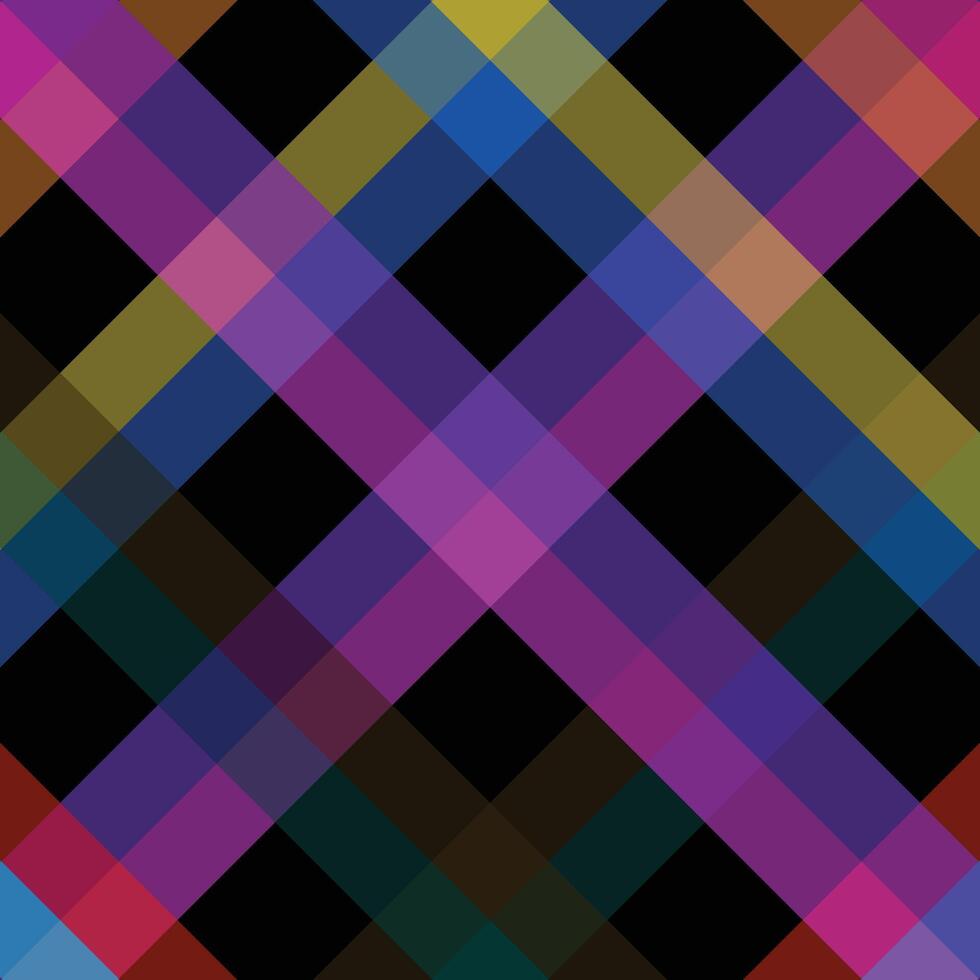 Modern Tartan Fabric Print vector