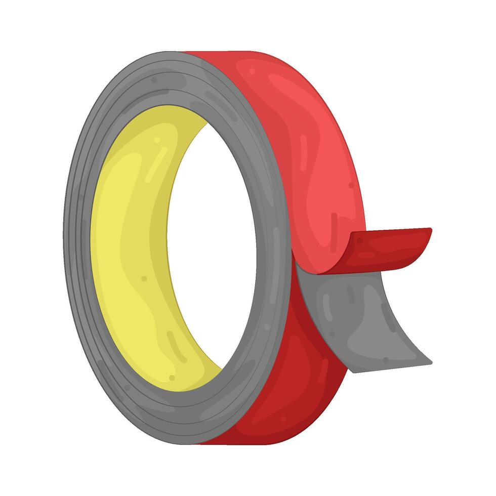 Illustration of adhesive tape vector