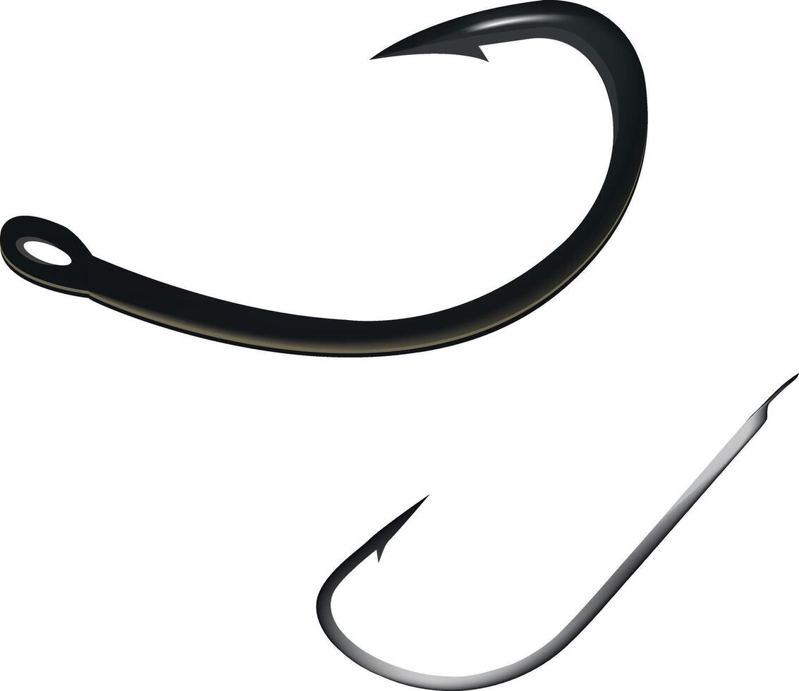A pair of hooks with a hook and a hook vector