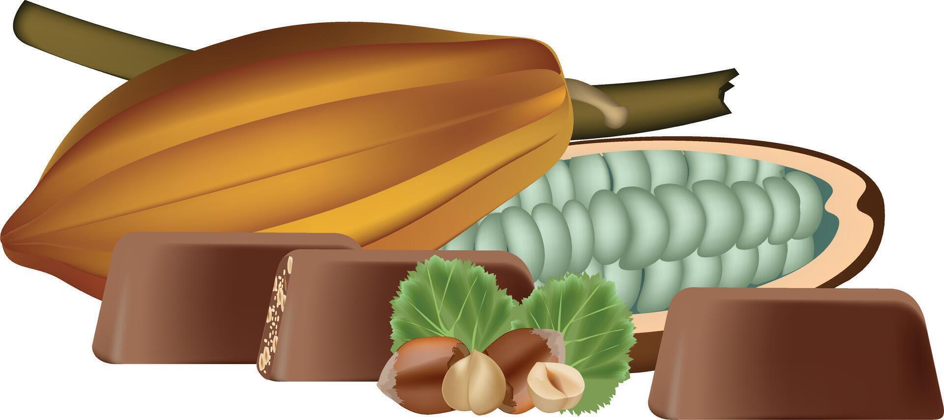 Cocoa clipart - chocolate clipart vector