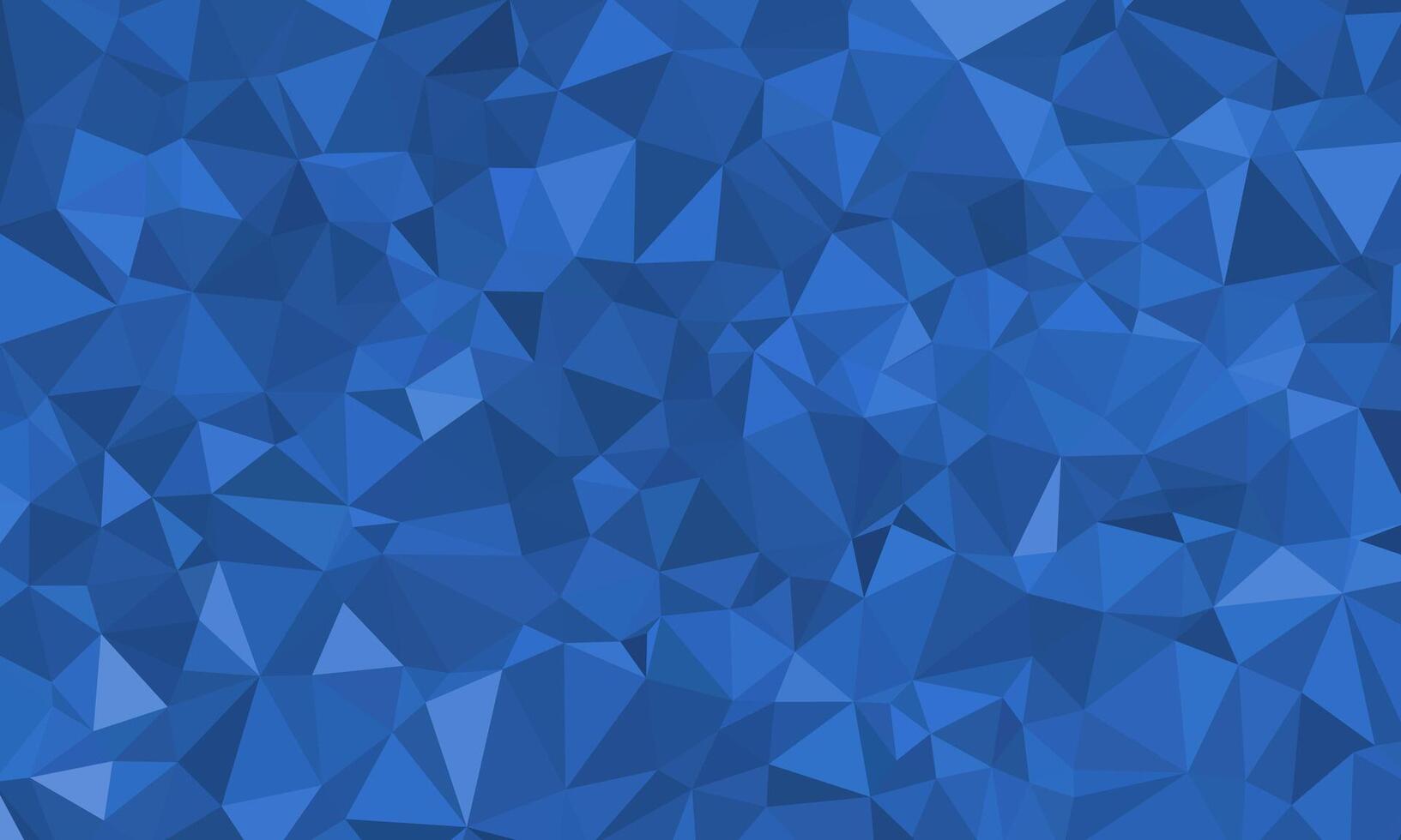 Sky blue mosaic background with polygons. Illusion irregular geometric triangle pattern texture for idea, backdrop vector