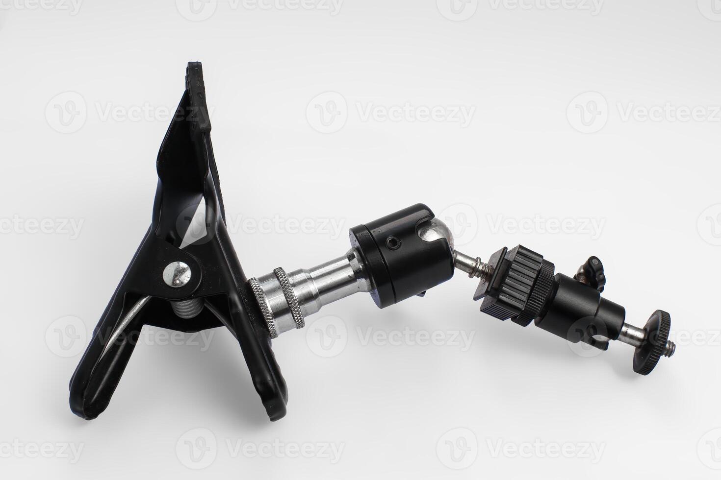 Photography Clamp with Adjustable Ball Head for Studio or Equipment Support photo
