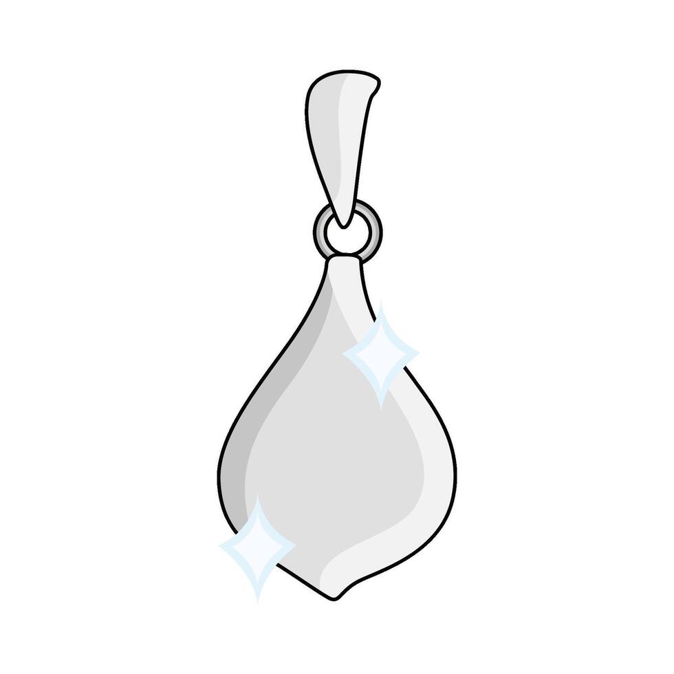 illustration of Dangle Earrings vector