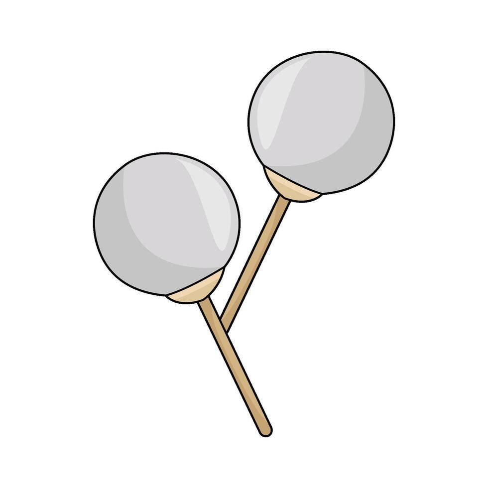 illustration of Stud Earrings vector
