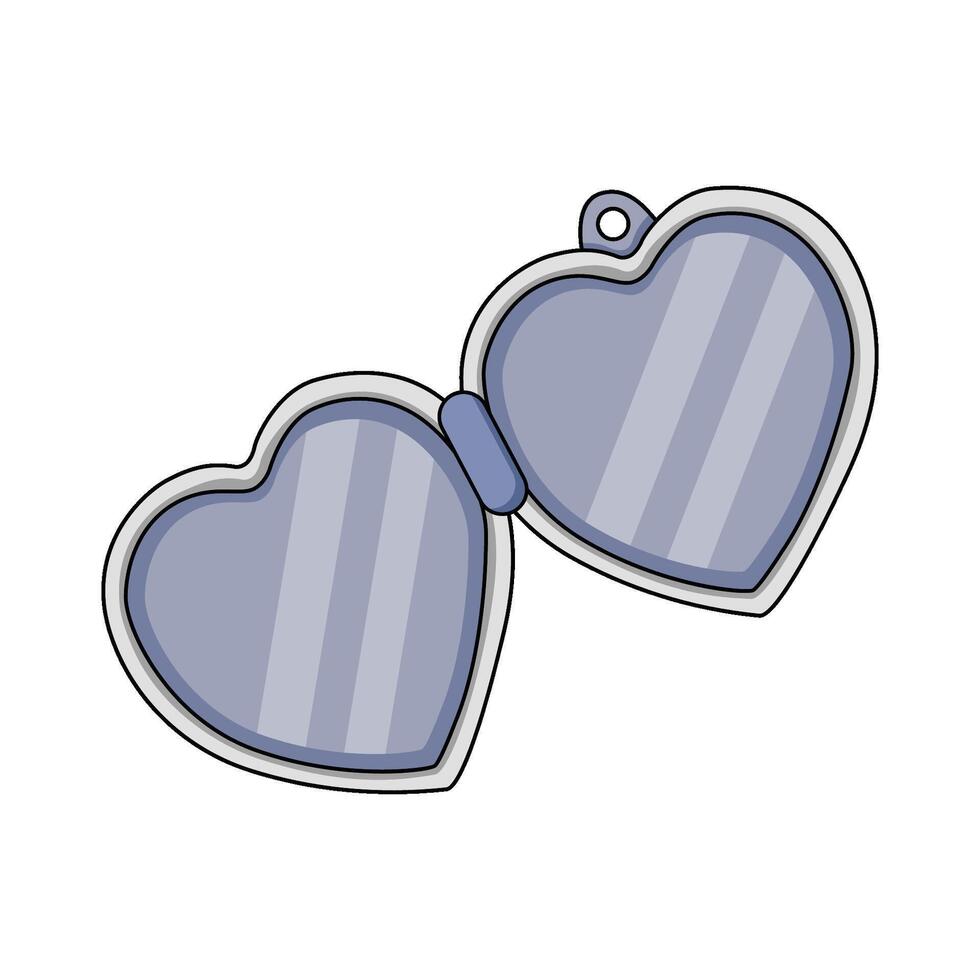 illustration of Heart Locket vector