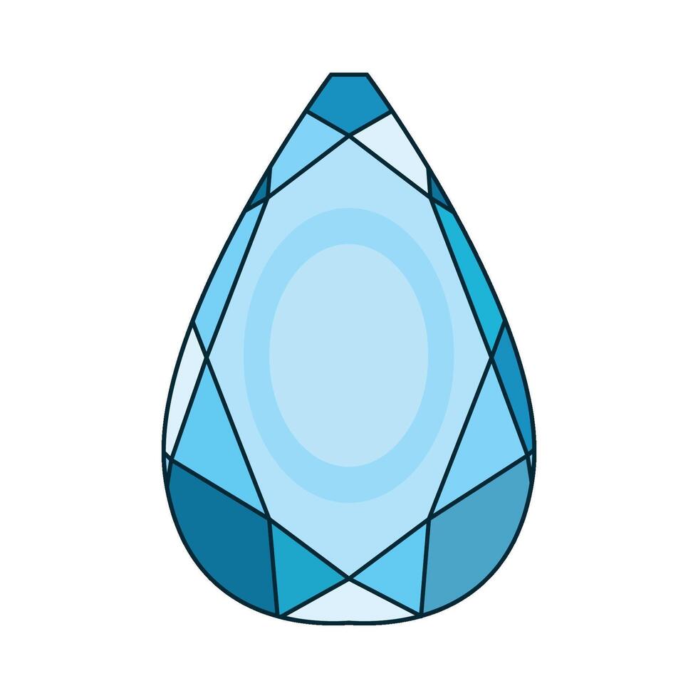 illustration of Topaz vector