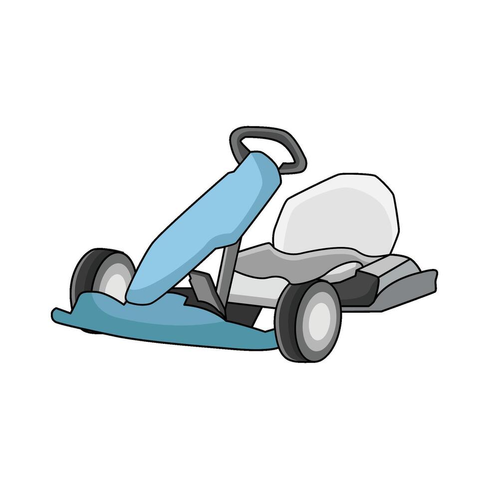 illustration of Kart vector