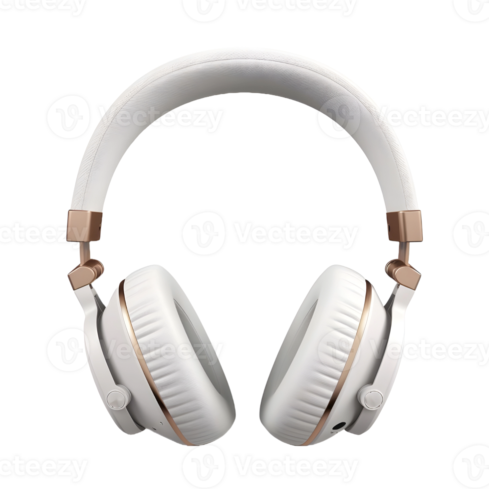 AI generated Solid Color Headphone on Transparent background - Ai Generated png