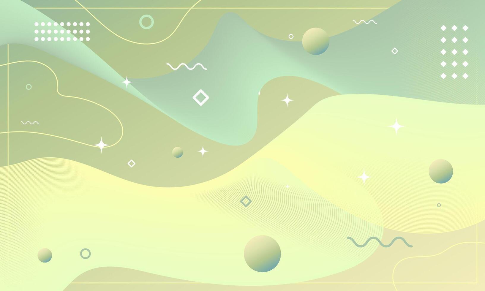 Abstract modern background of cream color palette. vector