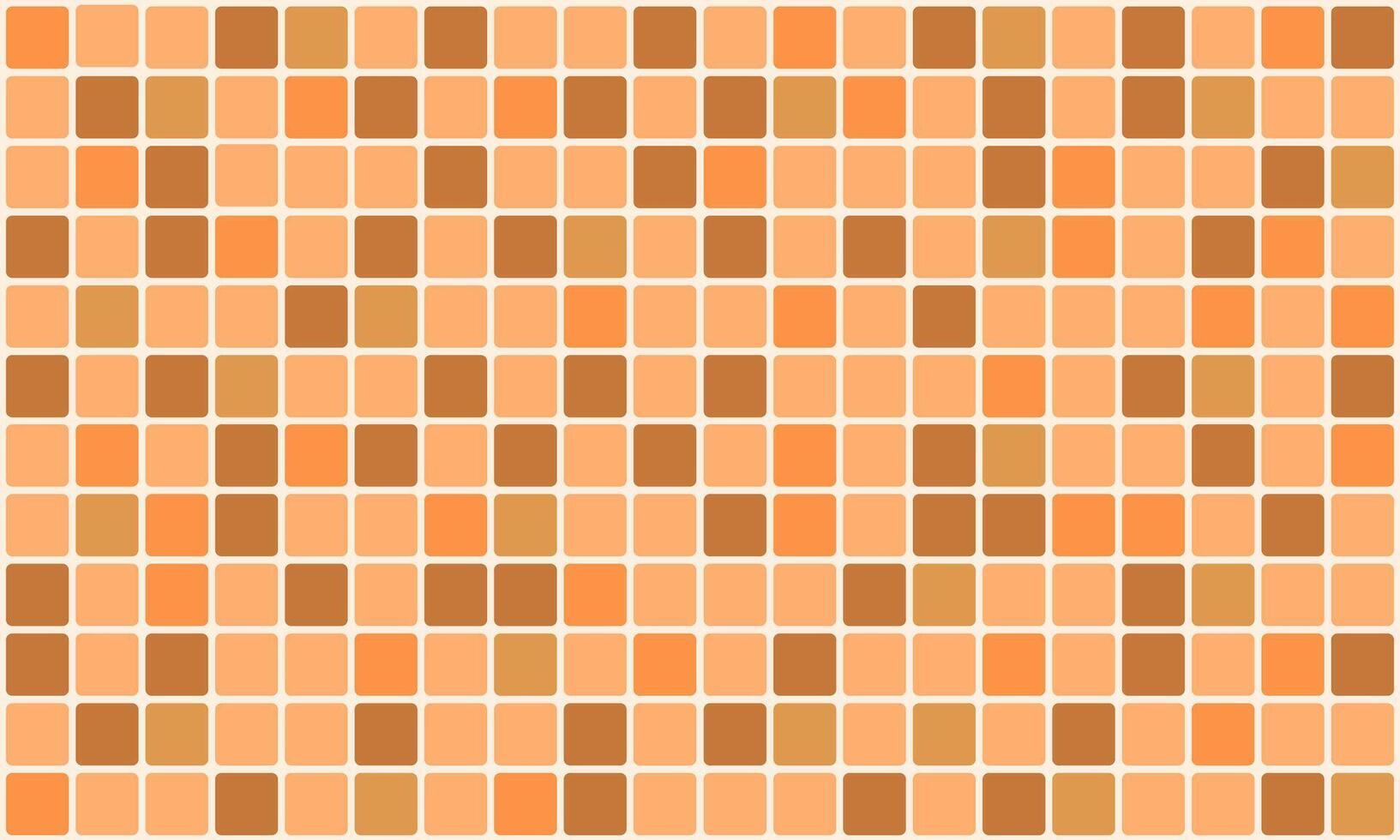 orange mosaic tiles vector