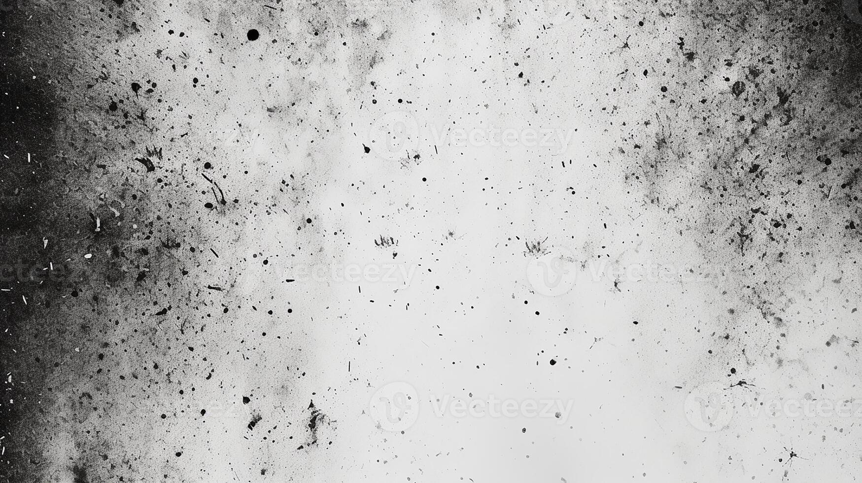 Black and White Abstract Splatter Texture with Grunge Effect photo