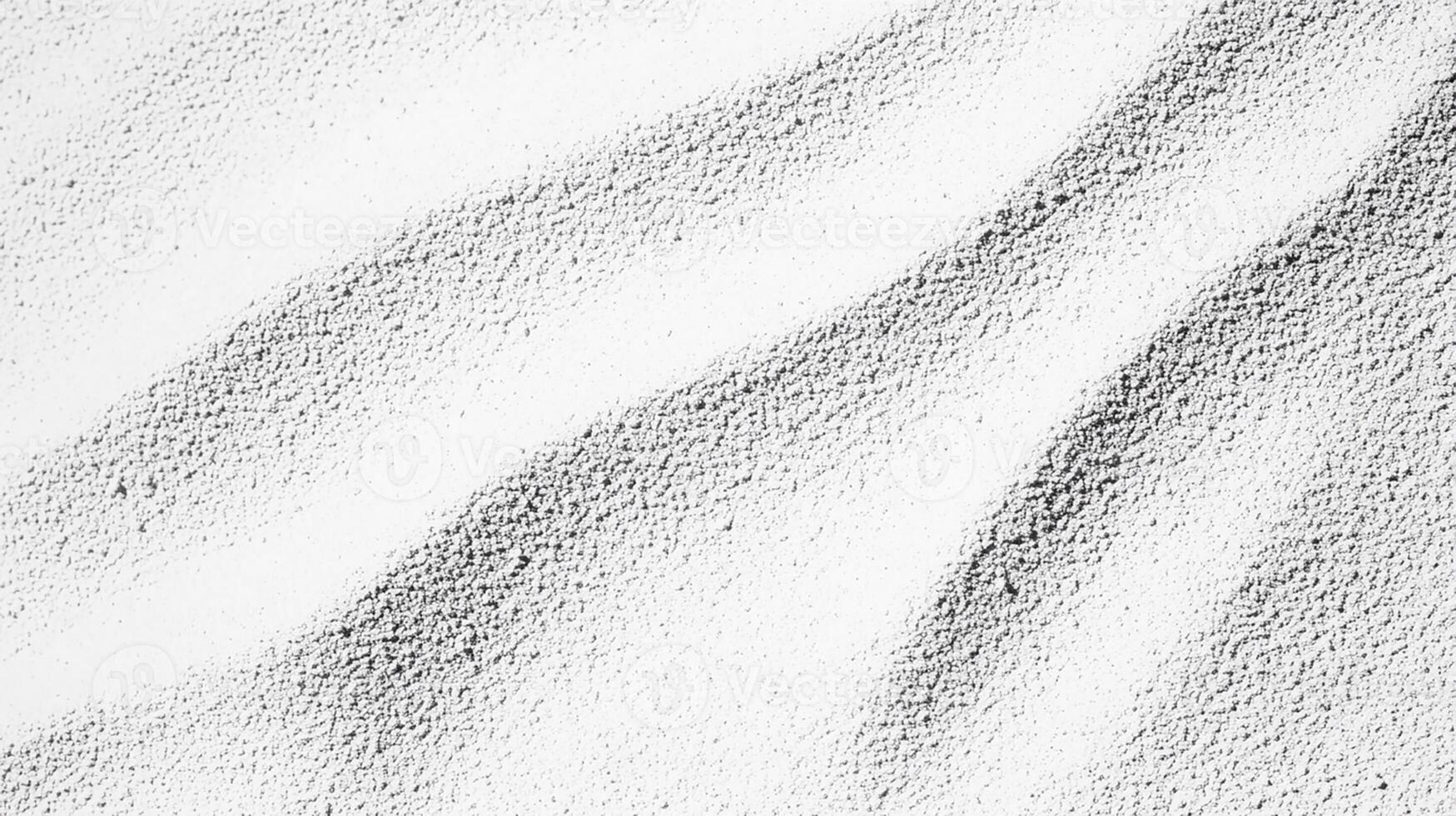 Abstract Black and White Sand Texture with Wavy Patterns photo