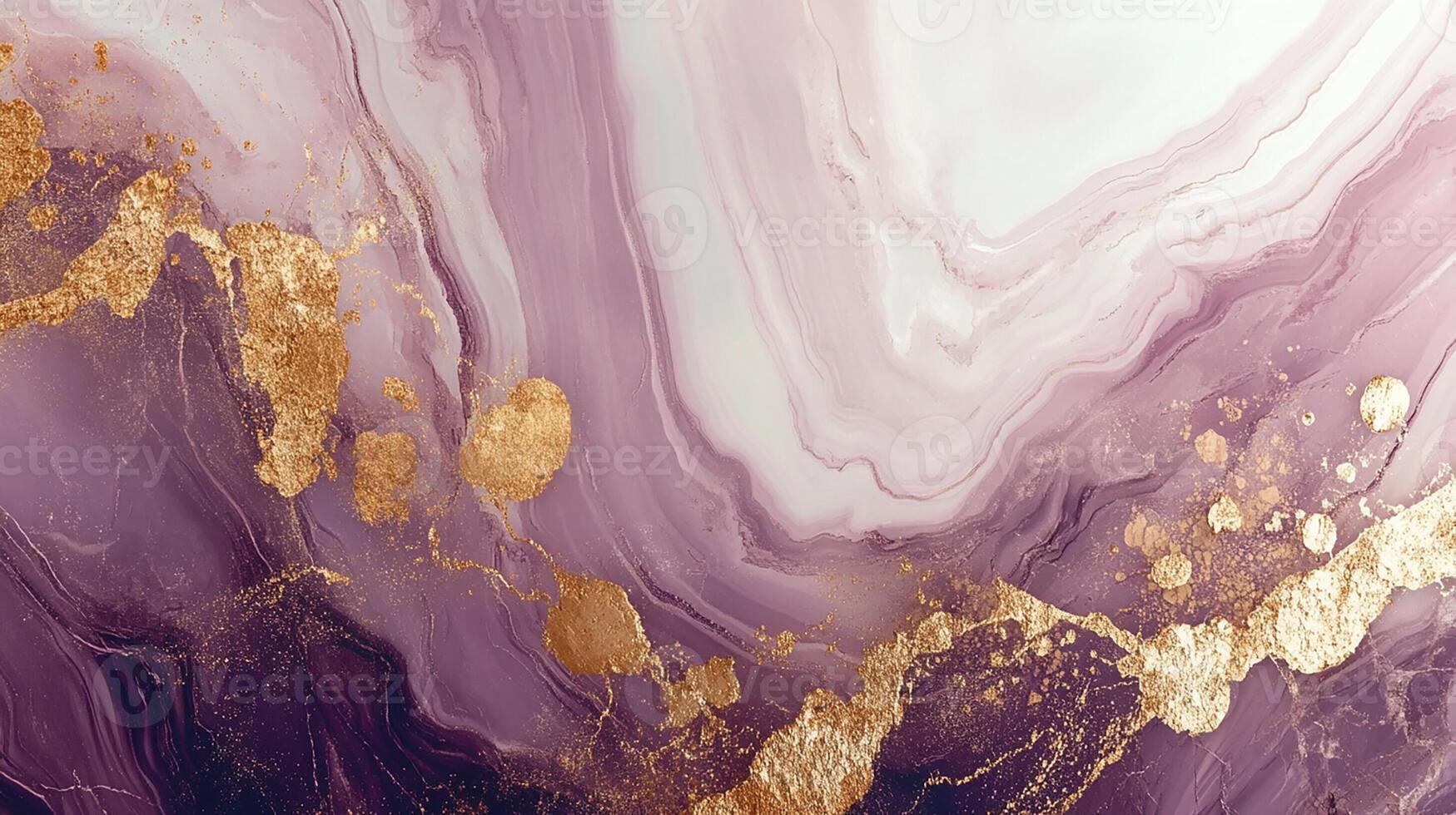 Luxury Purple and Gold Marble Texture Background photo