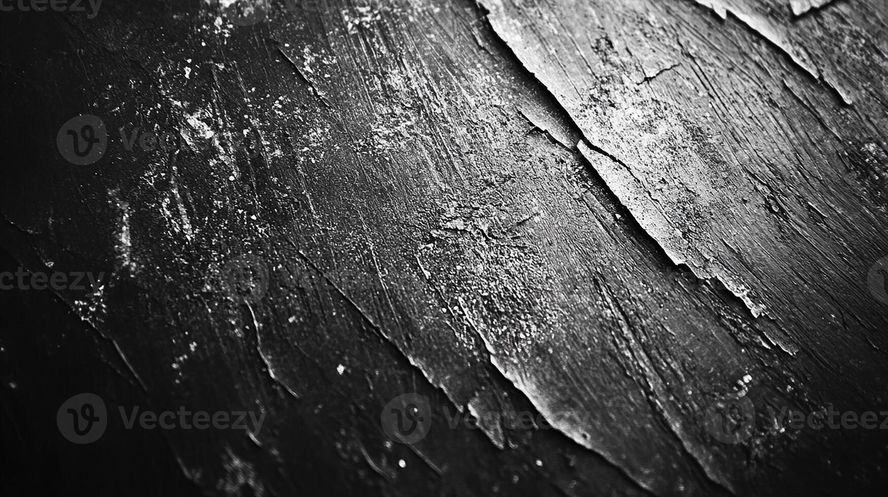 Textured Black Surface with Scratches and Distressed Detail photo