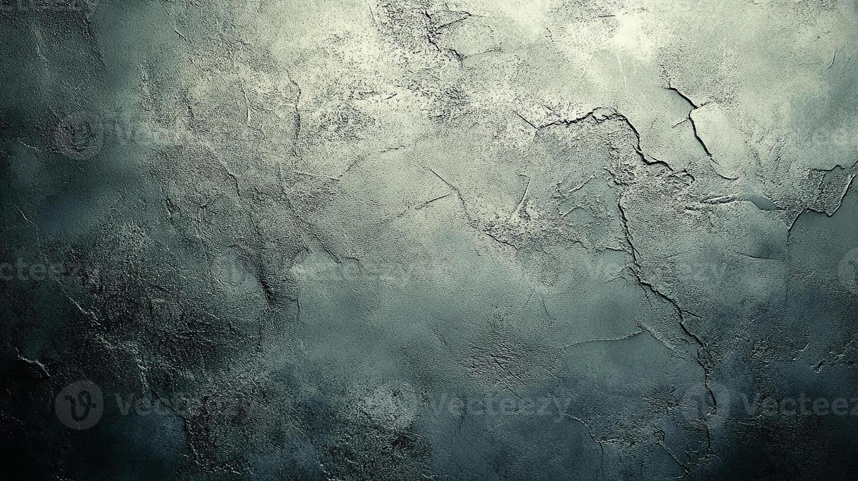 Cracked Dark Textured Background with Grunge Abstract Design photo
