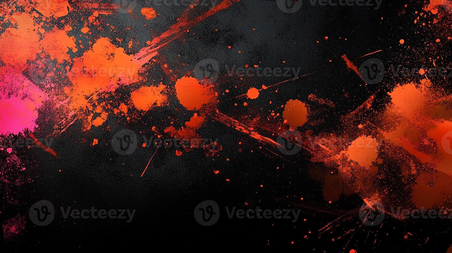 Vibrant Paint Splatter Abstract Background with Bold Colors photo