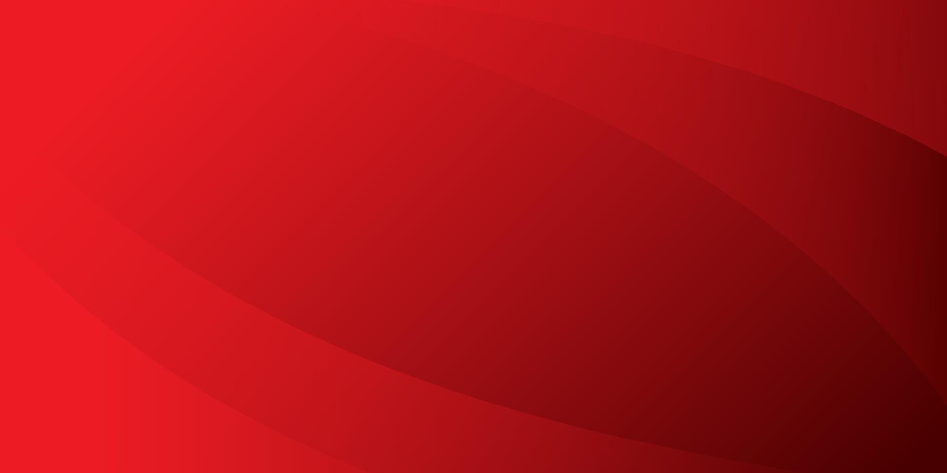 Abstract background of red gradient with curved effect element vector
