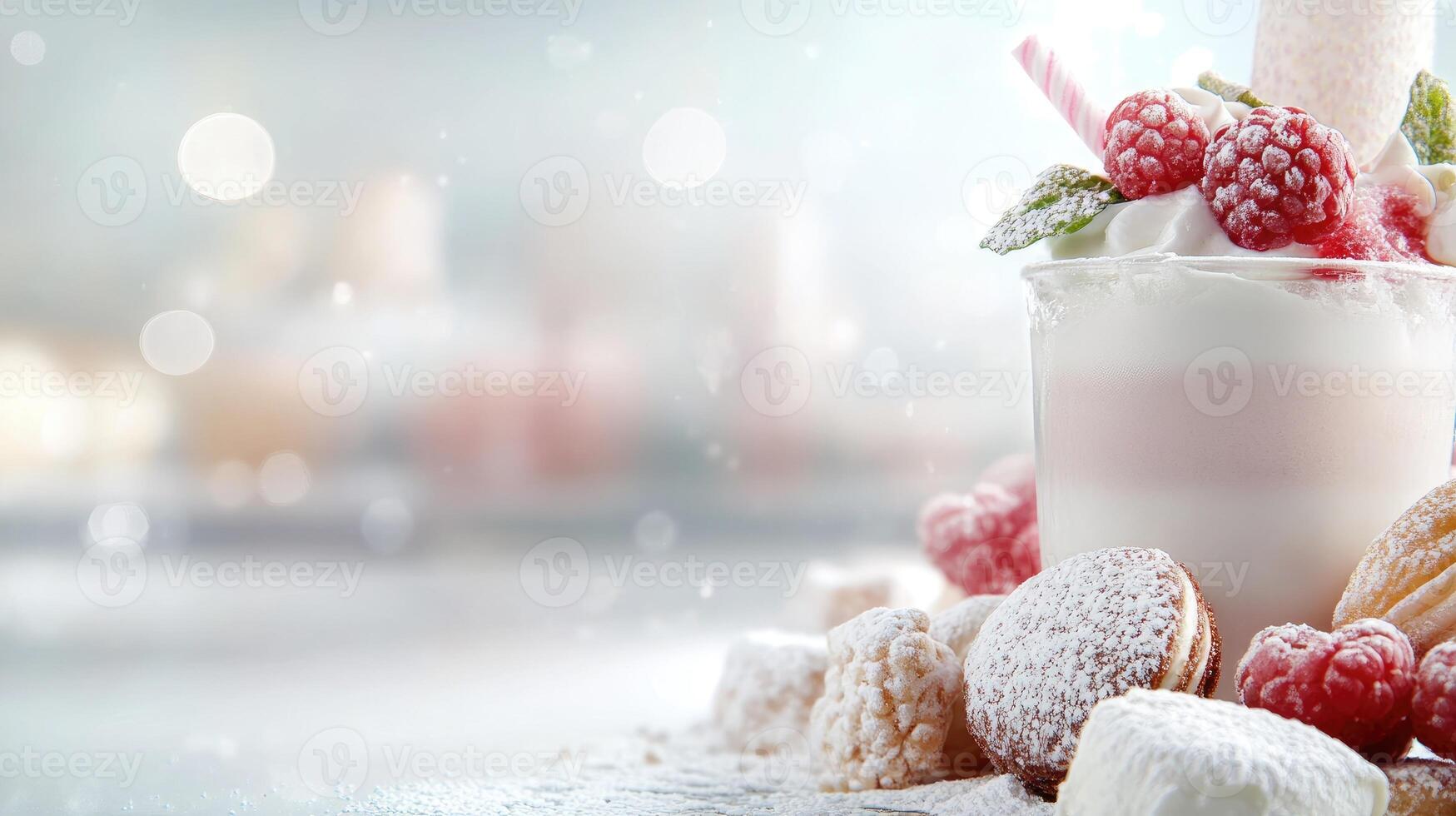 Sugary creation, unveiling the magic of handcrafted dessert, a fusion of taste, texture, and visual charm in every bite. photo