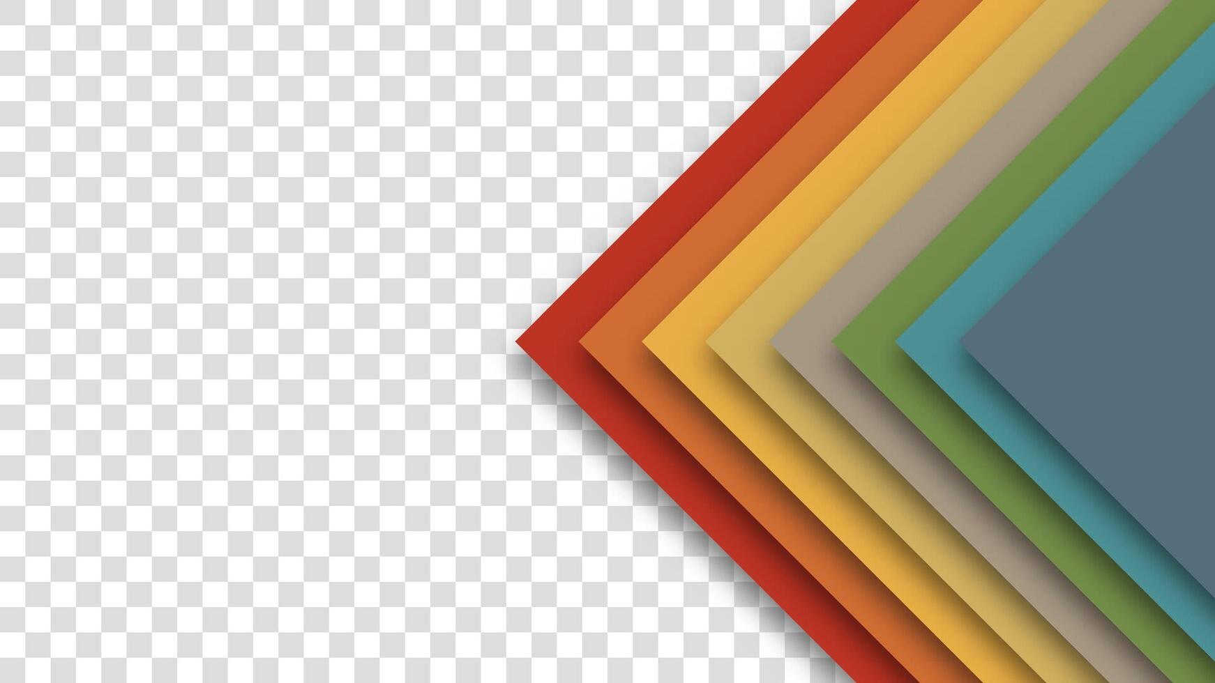 Classic retro background with a futuristic geometric twist. Inspired by 1970s 1980s 1960s aesthetics, featuring vibrant tones and a dynamic composition. vector