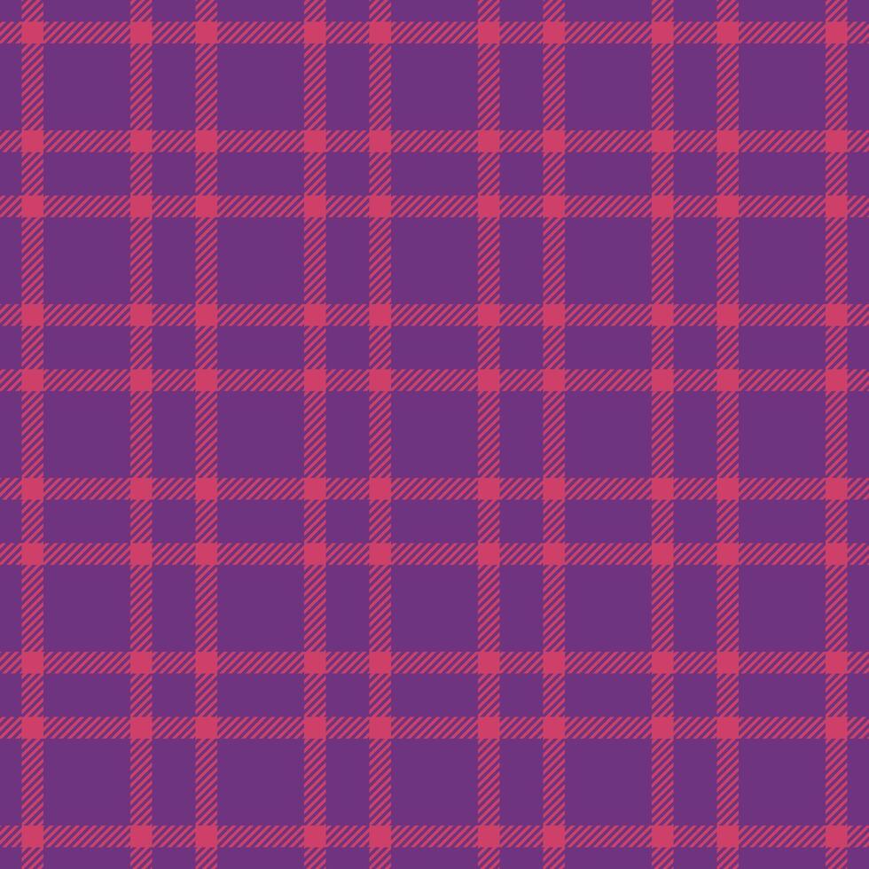 Ethnic pattern textile texture, glamour plaid seamless. Luxury check tartan background fabric in eminence and red colors. vector