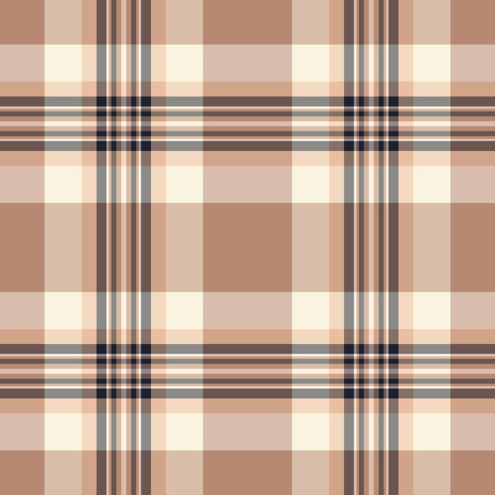 Elegant neutral plaid pattern. Perfect for textile design, website backgrounds, or fashion projects. Subtle color palette creates a sophisticated and versatile look. vector