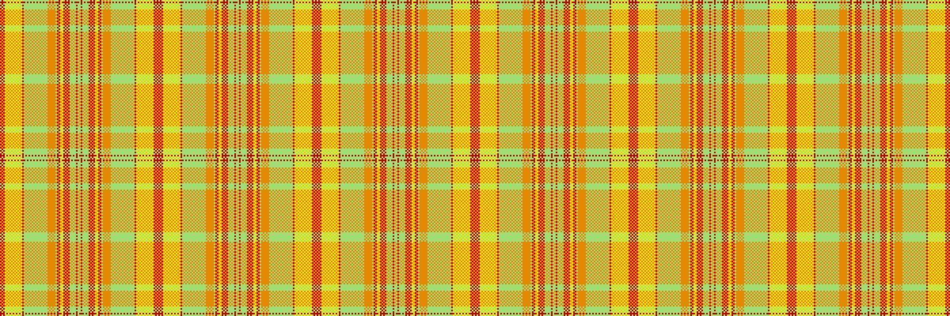 Vibrant autumnal plaid pattern in warm golds and greens. Perfect for textile design, fallthemed projects, or adding a touch of rustic charm to your designs. vector