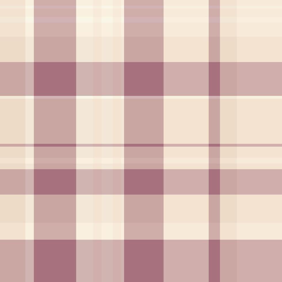 Present check seamless plaid, white pattern texture tartan. Greeting textile fabric background in light and pastel colors. vector