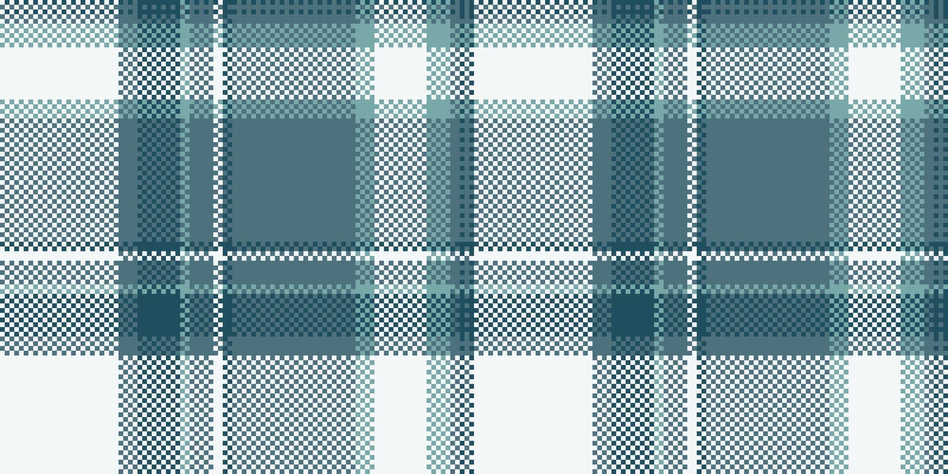 Subtle teal and white plaid pattern. Perfect for textile designs, website backgrounds, or scrapbooking projects. A sophisticated, minimalist texture with a calming effect. vector