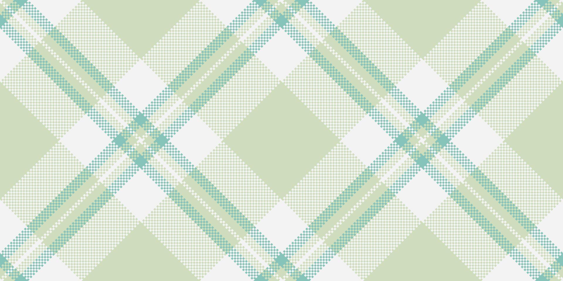 Serene pastel green and white plaid pattern. Ideal for textile design, website backgrounds, or springthemed projects. This soft, subtle texture evokes feelings of calm and freshness. vector
