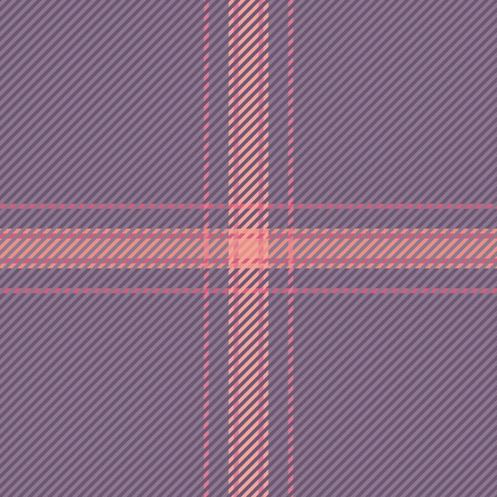 Subtle pink and purple plaid pattern. Perfect for textile design, fashion, website backgrounds, or stationery. Evokes a sense of calm and sophistication. vector