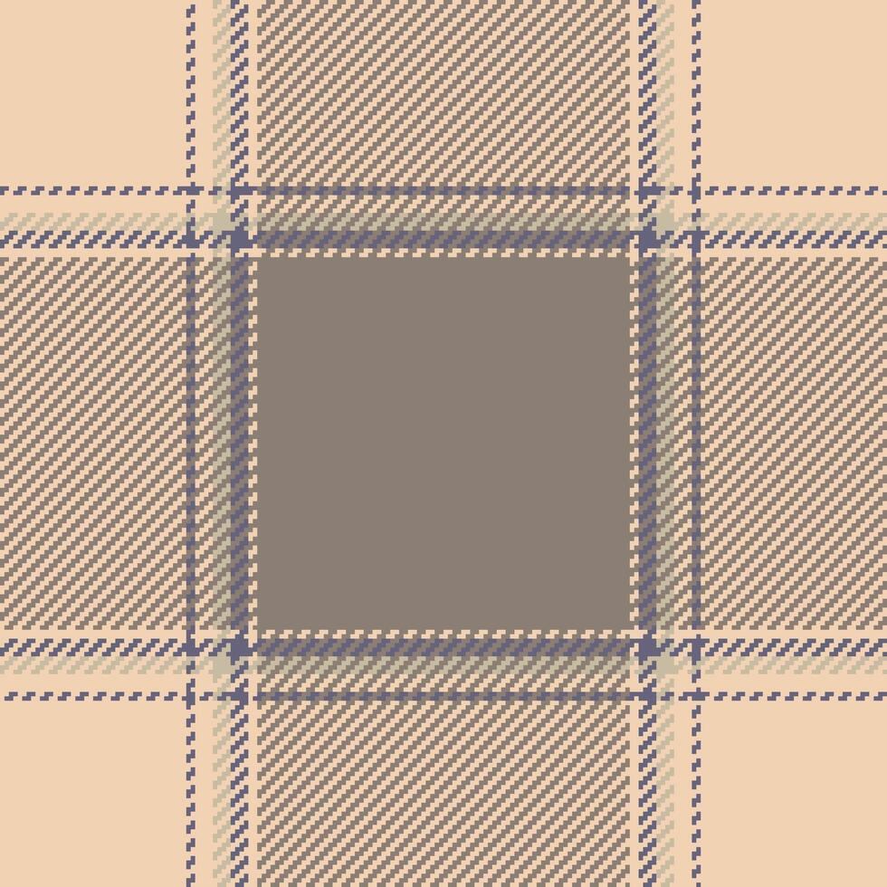 Elegant neutraltoned plaid pattern, perfect for textile design, fashion, or website backgrounds. The subtle color palette and woven texture evoke a sense of warmth and sophistication. vector