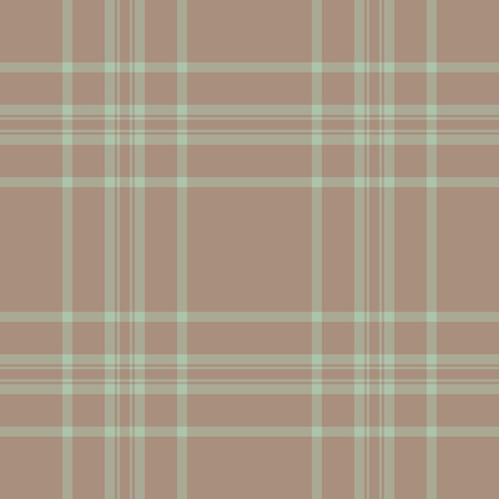 Elegant neutral plaid pattern in subtle taupe and mint green. Perfect for textile design, website backgrounds, stationery, or scrapbooking. Subtle texture adds visual interest. vector